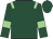 Dark green, light green epaulets and armlets