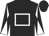 Black, white hollow box, diabolo on sleeves
