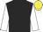 Black, white sleeves, yellow cap