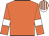 Orange, White armlets, White and Orange striped cap