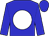 Blue, white ball, blue sleeves and cap
