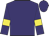 Purple body, purple arms, yellow armlets, purple cap