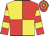 Red & yellow quartered, hooped sleeves & cap