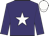Purple, white star & cap