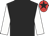 Black, white slvs, red cap, black star
