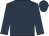 Dark blue, brown epaulets