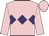 Pink, purple triple diamond