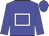 Blue, white hollow box, blue sleeves and cap