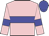 pink, blue hoop, blue armlets and cap
