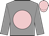Grey, pink disc, pink cap
