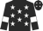 Black, white stars and armlets