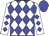White and Blue diamonds, Blue cap