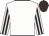 White body, white arms, brown striped, brown cap