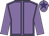 Mauve, purple seams, mauve sleeves, purple star on cap
