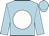 Light blue, white disc