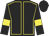 Black, yellow seams and armlets