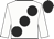 White, large black spots, black cap