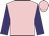 Pink, purple sleeves, pink cap