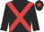 Black, red cross sashes, red star on cap