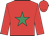 Red, emerald green star