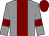 Grey Body, Maroon Stripe, Grey Arms, Maroon Armlets, Maroon Cap